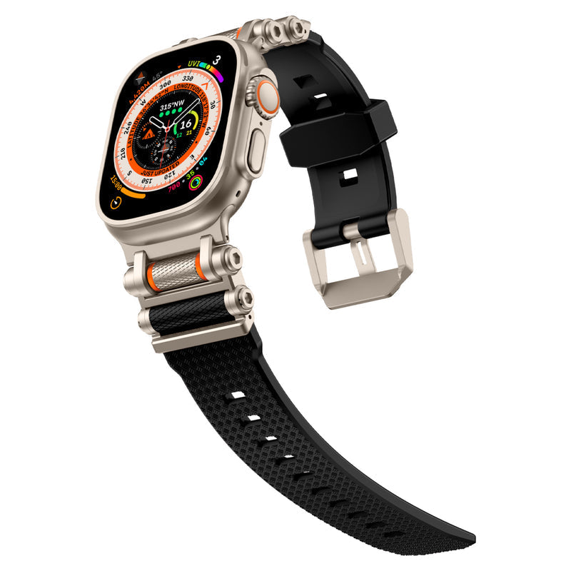 TACTICAL DESTINY GEAR ROTATING SILICONE BAND FOR APPLE WATCH