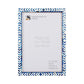 TAJ BONE INLAY POSTER PICTURE FRAME  BLUE - AVAILABLE IN 4 SIZES