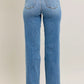 JUDY BLUE FULL SIZE HIGH WAIST STRAIGHT JEANS PLUS SIZE
