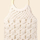 FAME BOHO BRAIDED WOODEN TOP HANDLE BAG