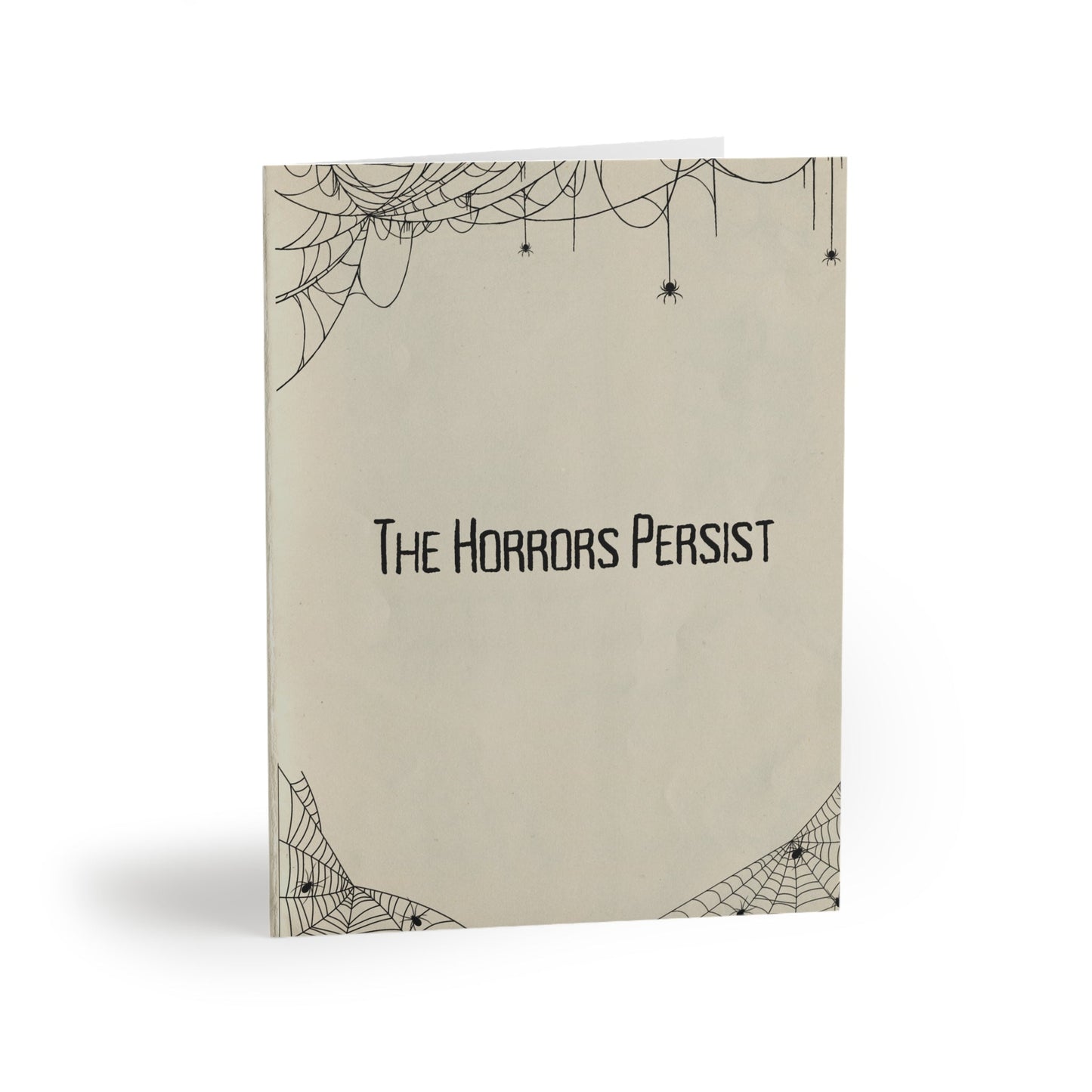 THE HORRORS PERSIST ROMANTIC GOTH GREETING CARDS
