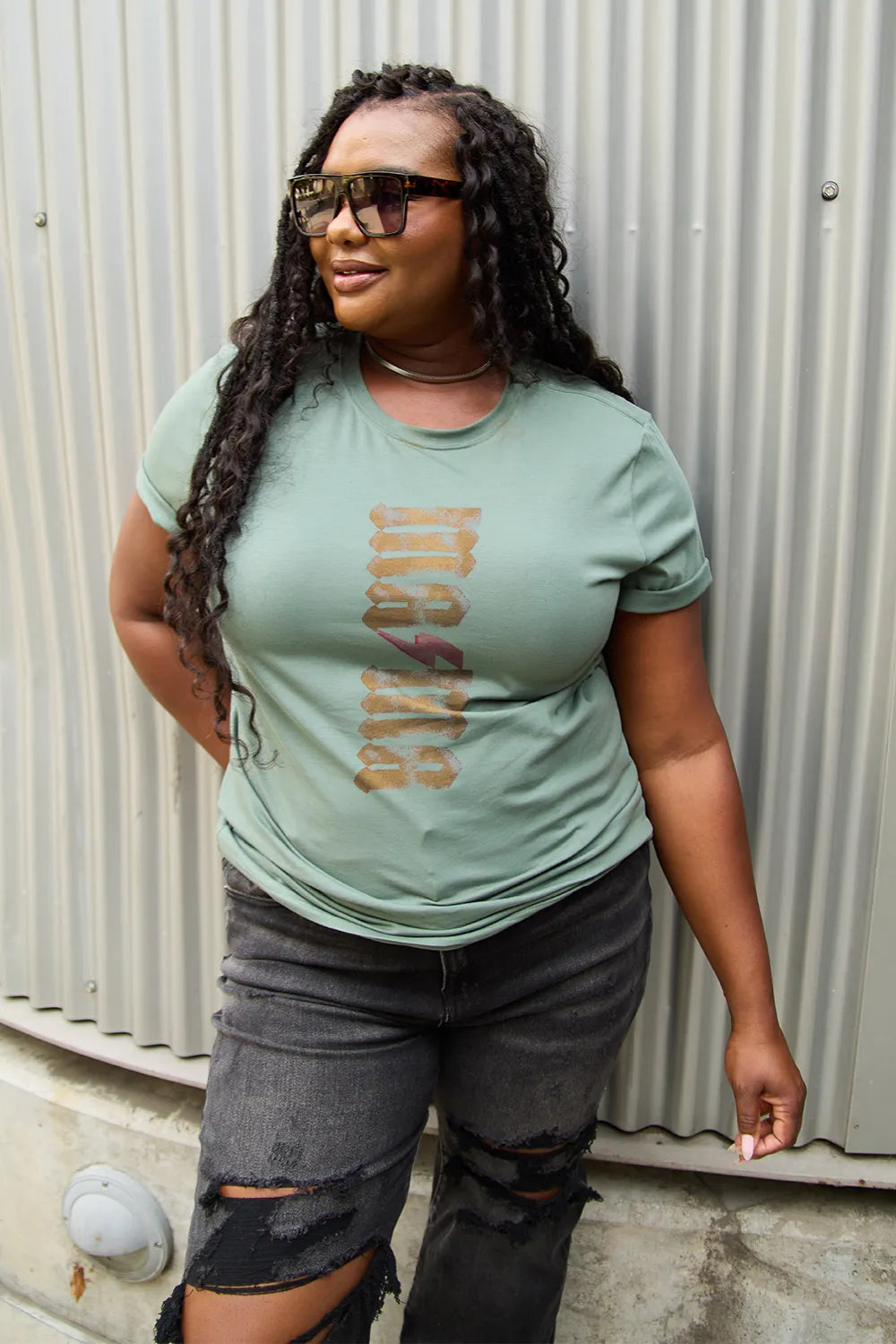 SIMPLY LOVE FULL SIZE MAMA SHORT SLEEVE T-SHIRT