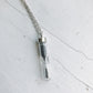 SPACE TIME HOURGLASS NECKLACE WITH METEORITE DUST
