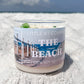 THE BEACH SEA GLASS CANDLE - BEST SELLING