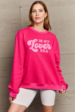 SIMPLY LOVE FULL SIZE IN MY LOVER ERA ROUND NECK SWEATSHIRT