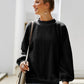 IVY LANE MOCK NECK DROPPED SHOULDER SWEATSHIRT
