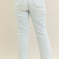 JUDY BLUE FULL SIZE DESTROY & FRAY HEM BOOTCUT JEANS PLUS SIZE