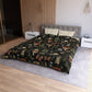 DARK FOREST PATTERN MICROFIBER DUVET COVER