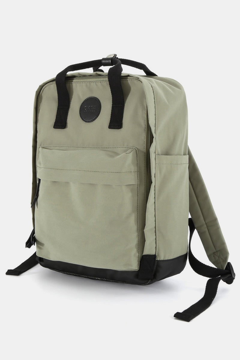 HIMAWARI WATERPROOF CANVAS BACKPACK BAG WITH SIDE POCKETS