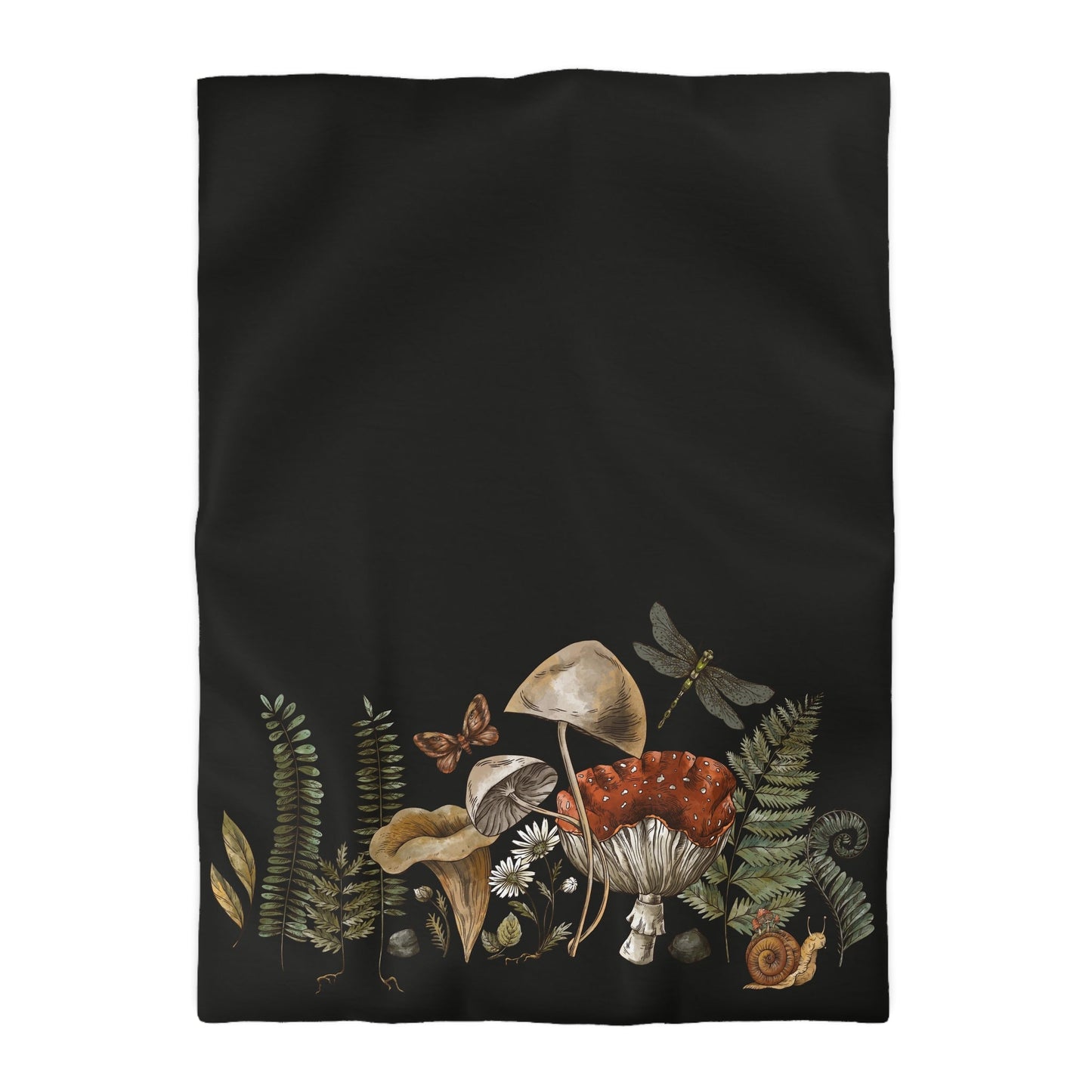 DARK FOREST MICROFIBER DUVET COVER