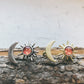 SUN AND MOON SCULPTURAL STATEMENT RING