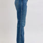 JUDY BLUE FULL SIZE HIGH WAISTED RIGID MAGIC NON-DESTROY STRAIGHT LEG JEANS PLUS SIZE