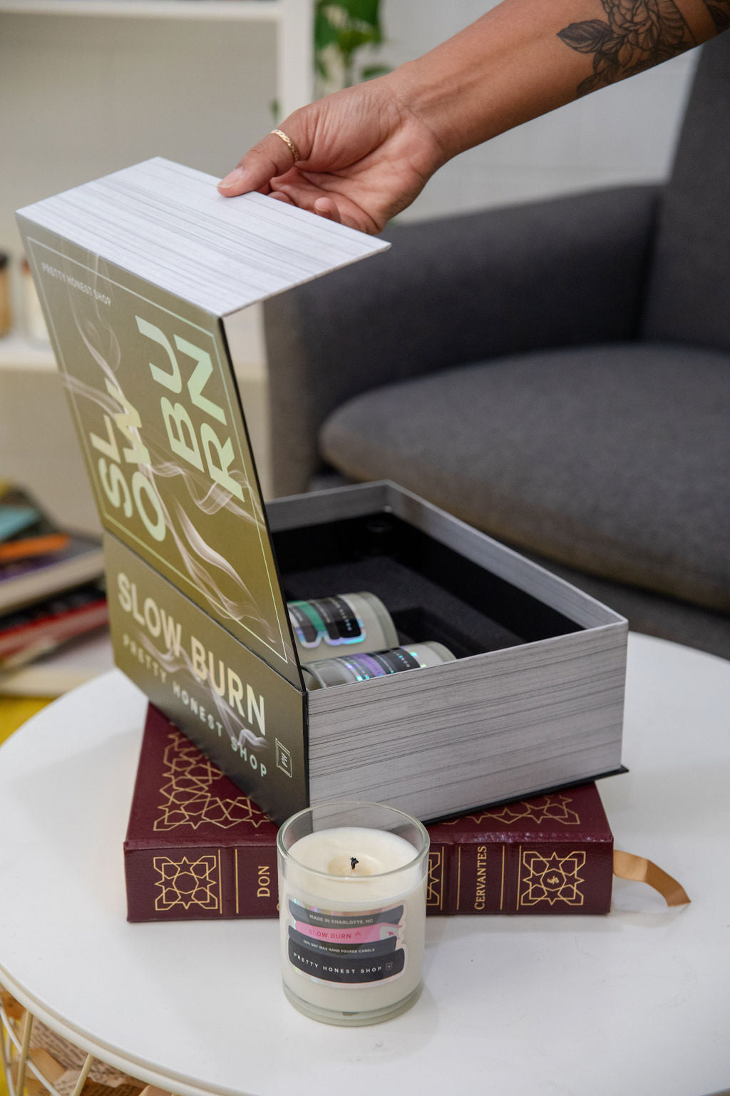 SLOW BURN BOOK CANDLE COLLECTION