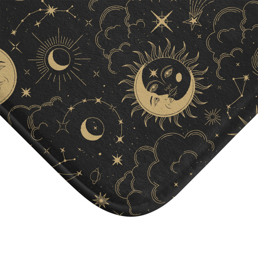 CONSTELLATIONS MICROFIBER BATH MAT
