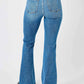 JUDY BLUE FULL SIZE HIGH-WAISTED CLASSIC FLARE JEANS PLUS SIZE