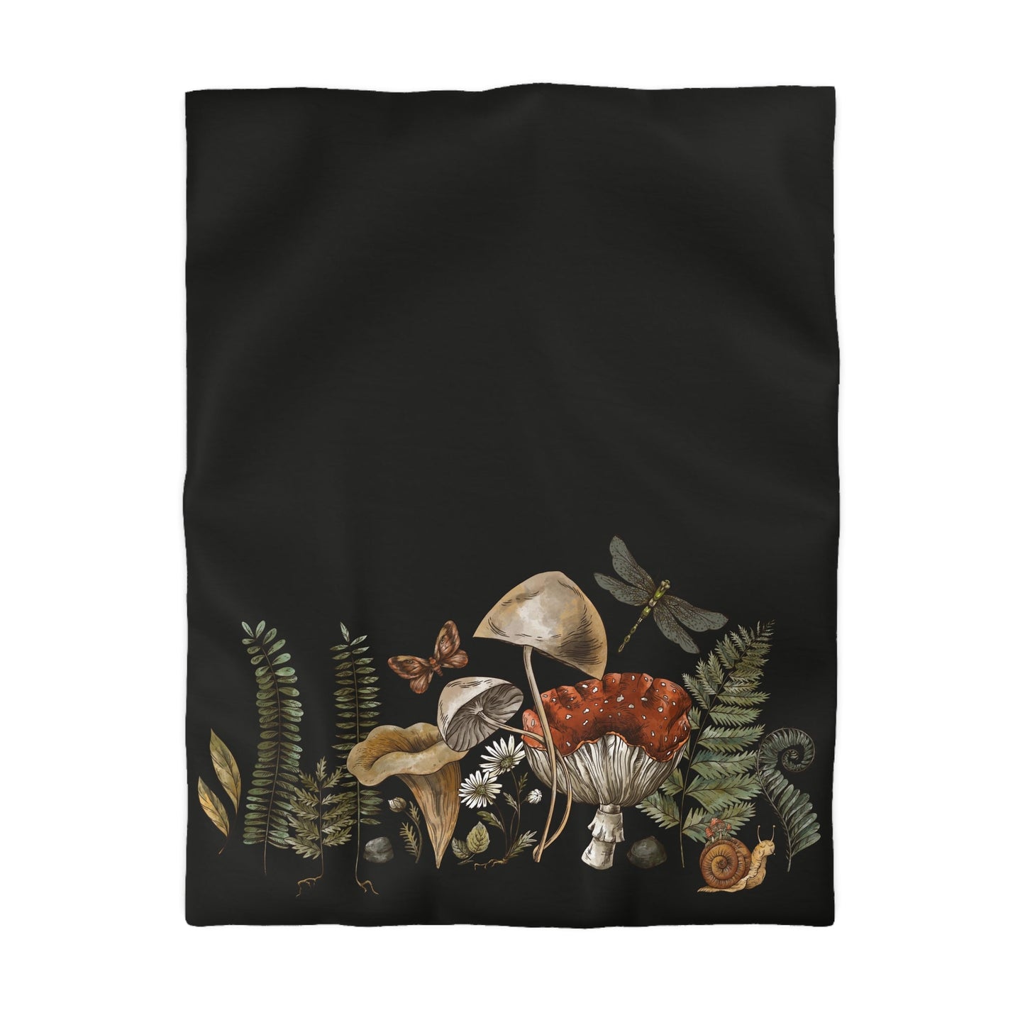 DARK FOREST MICROFIBER DUVET COVER