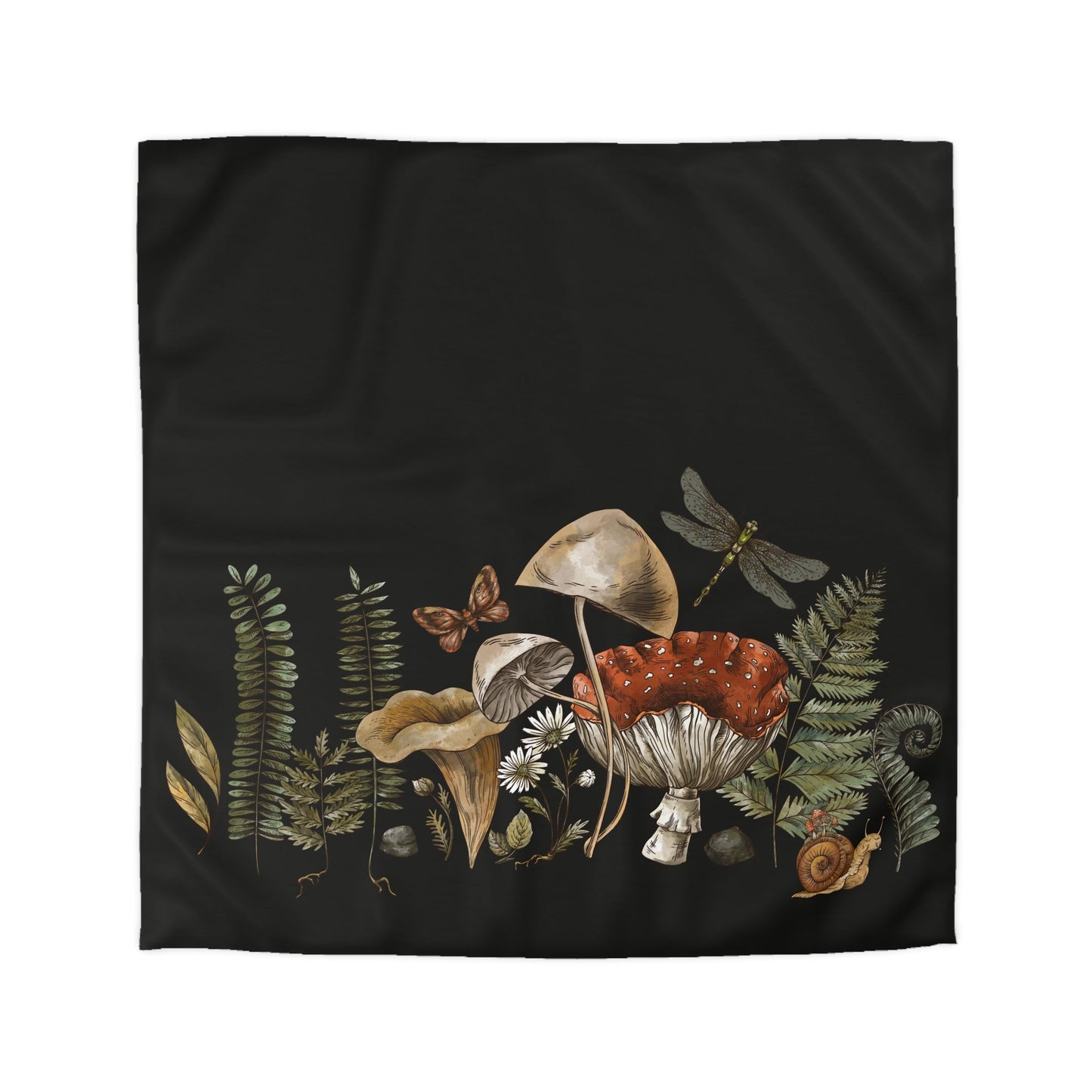 DARK FOREST MICROFIBER DUVET COVER