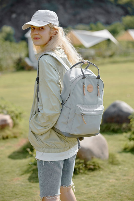 HIMAWARI WATERPROOF BACKPACK BAG WITH MULTILAYER POCKETS