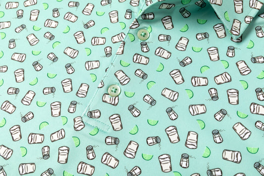 TEQUILA SHOTS MEN'S POLO