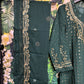 FAUX GEORGETTE TRADITIONAL WEAR SUIT WITH EMBROIDERY WORK- ETHNIC WEAR FOR WOMEN