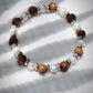 STRETCHY UNISEX MEN'S SANDALWOOD & PEARL BRACELET - KAHOLO