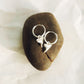 STATEMENT SHARK TOOTH HOOP EARRINGS - MANO