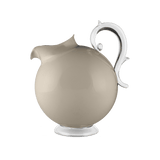 TAUPE ACRYLIC PITCHER - AQUA