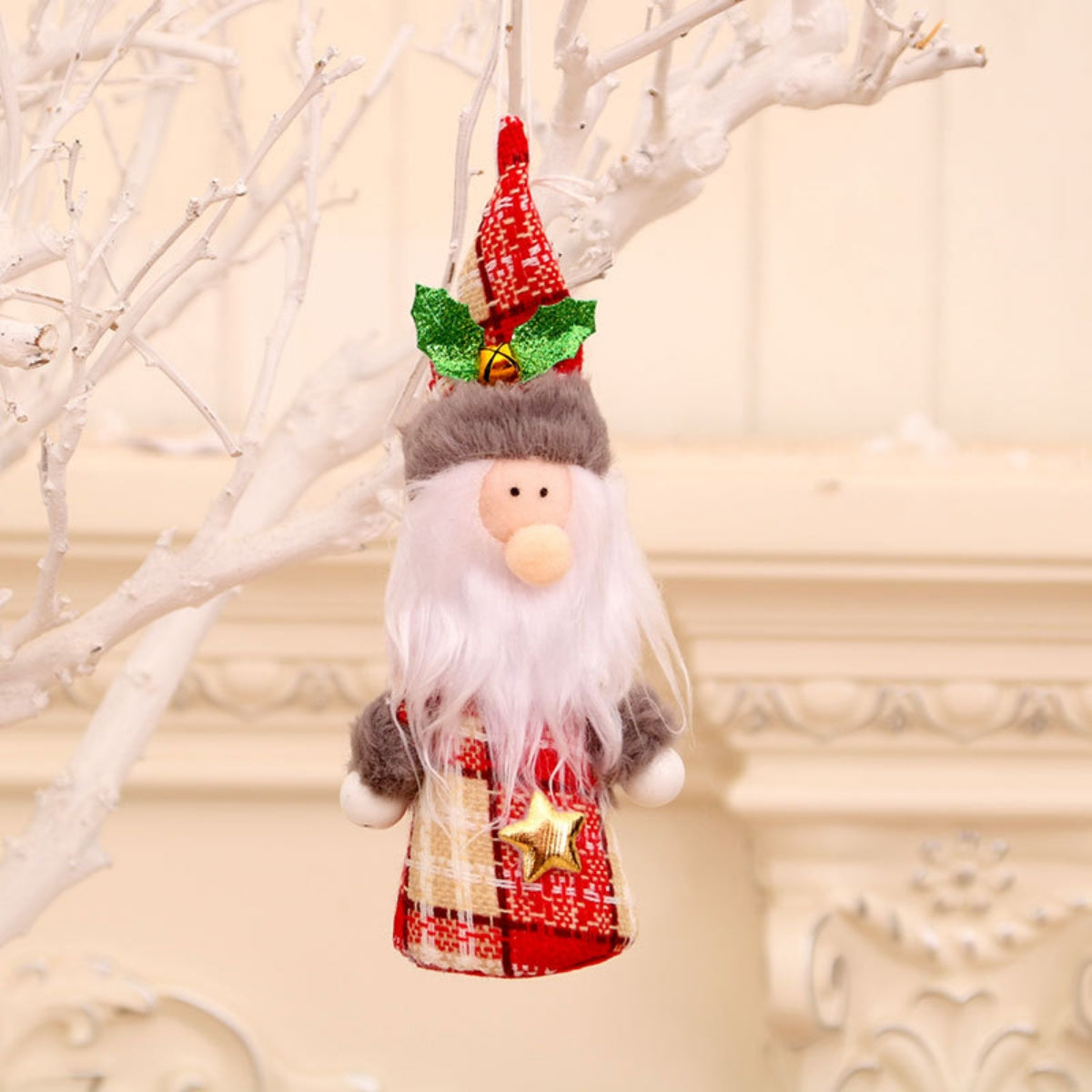 ASSORTED 2-PIECE CHRISTMAS GNOME HANGING WIDGETS-Thriftique Marketplace