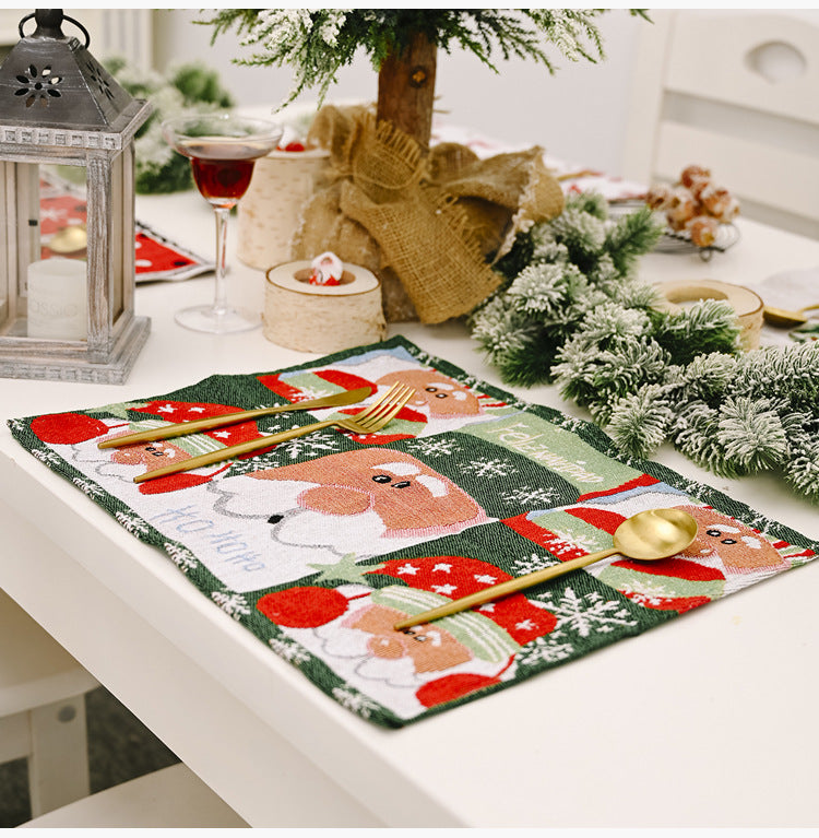 ASSORTED 2-PIECE CHRISTMAS PLACEMATS-Thriftique Marketplace