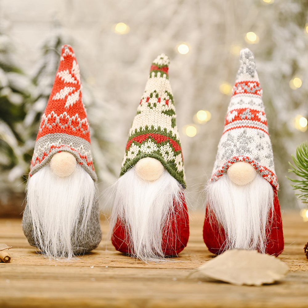 ASSORTED 2-PIECE FACELESS GNOMES-Thriftique Marketplace