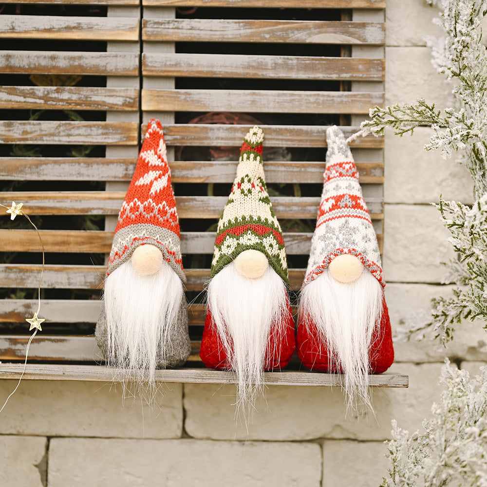 ASSORTED 2-PIECE FACELESS GNOMES-Thriftique Marketplace