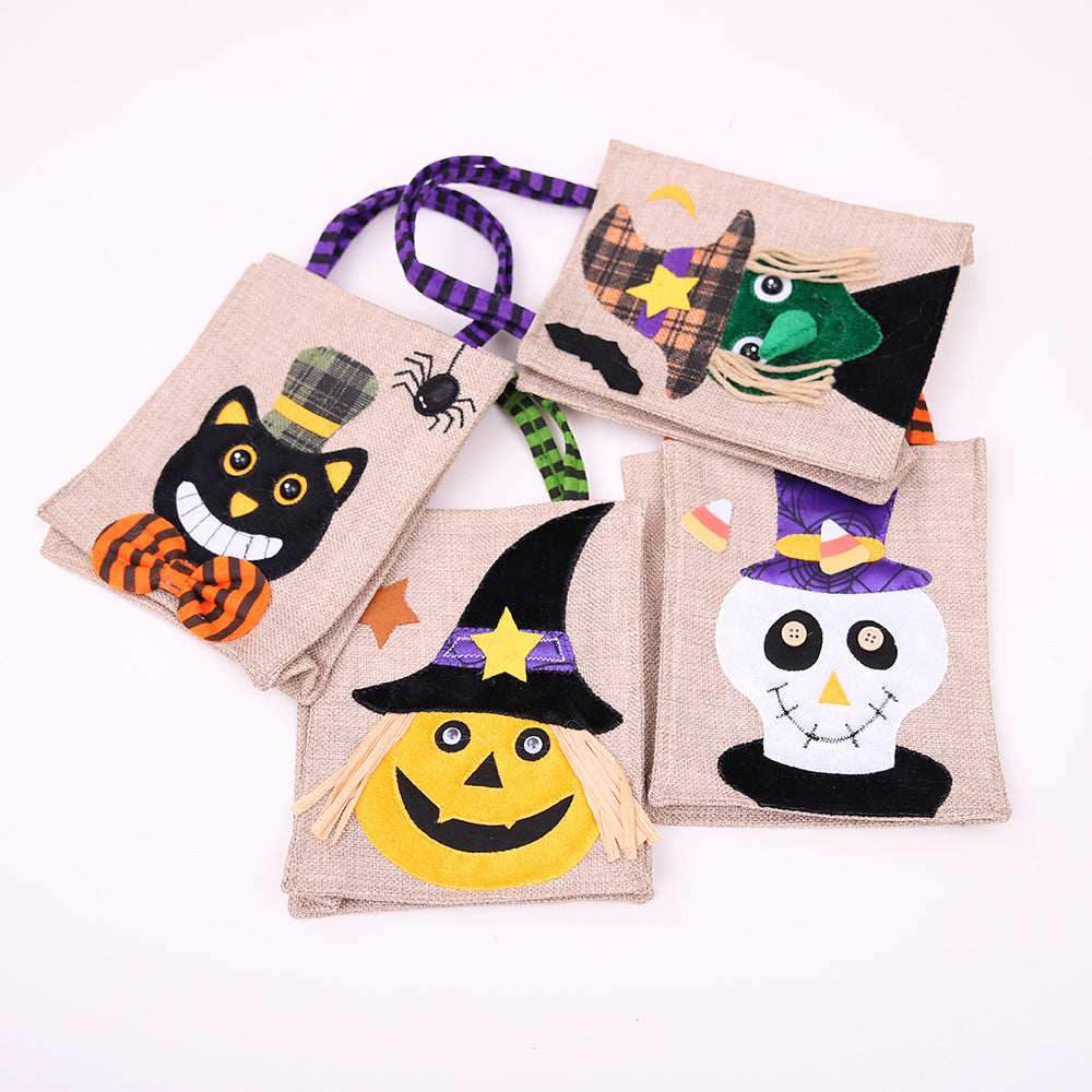 ASSORTED 2-PIECE HALLOWEEN ELEMENT HANDBAGS-Thriftique Marketplace