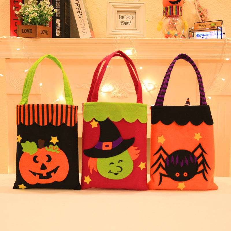 ASSORTED 2-PIECE HALLOWEEN ELEMENT HANDBAGS-Thriftique Marketplace