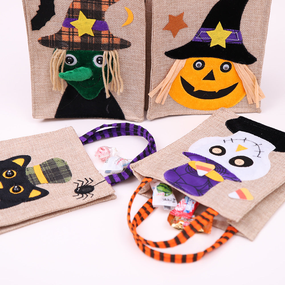 ASSORTED 2-PIECE HALLOWEEN ELEMENT HANDBAGS-Thriftique Marketplace