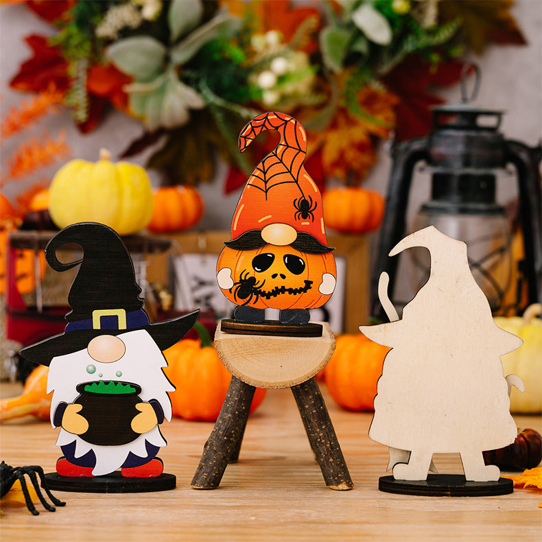 ASSORTED 2-PIECE HALLOWEEN ELEMENT ORNAMENTS-Thriftique Marketplace