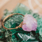 AMETHYST WIRE WRAPPED RAW CRYSTAL RING