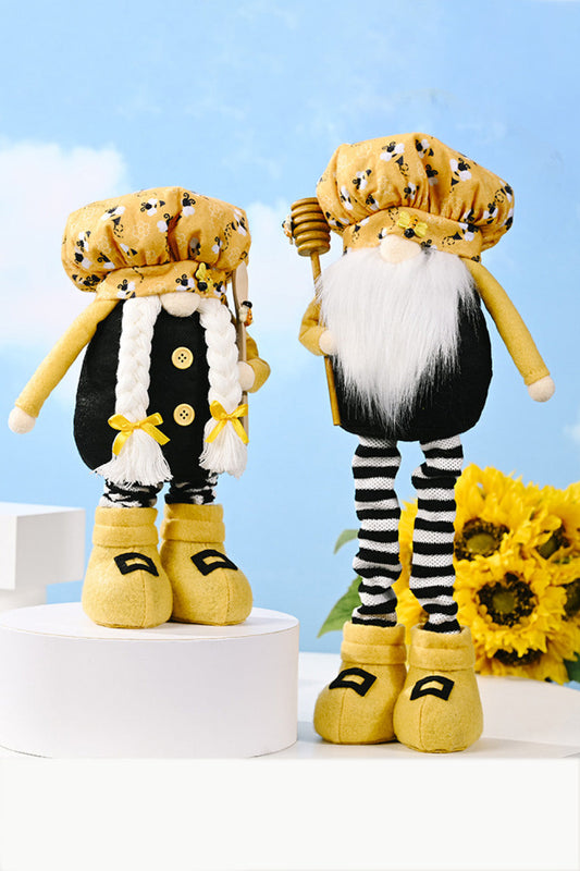 BEE PRINT TELESCOPIC LEG GNOME-Thriftique Marketplace