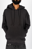042 CLOTHING WAFFLE KNIT HOODIE
