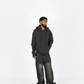 042 CLOTHING WAFFLE KNIT HOODIE