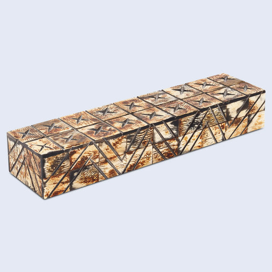 DECORATIVE STORAGE BOX KEPT PARADOX HORN INLAY IN 7 SIZES