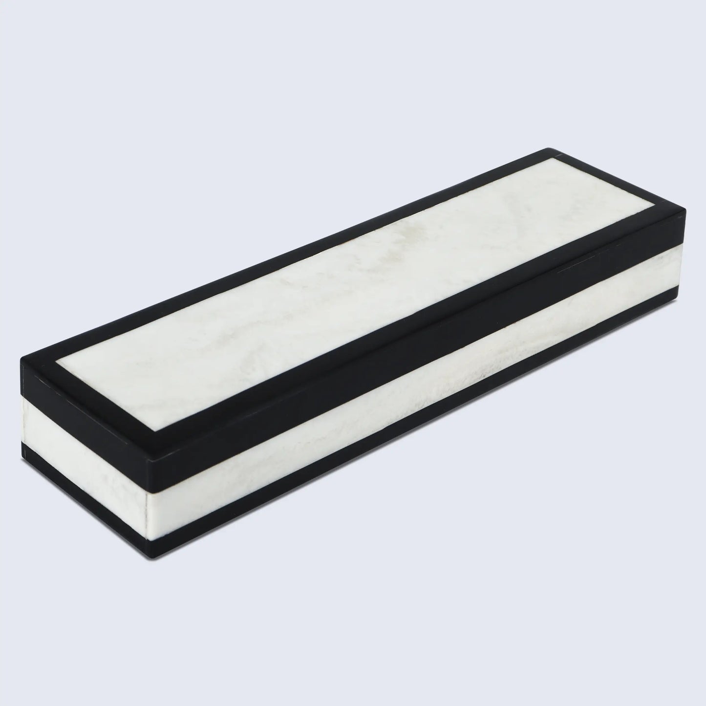 MONO COURT RESIN INLAY DECORATIVE STORAGE BOX IN 7 SIZES