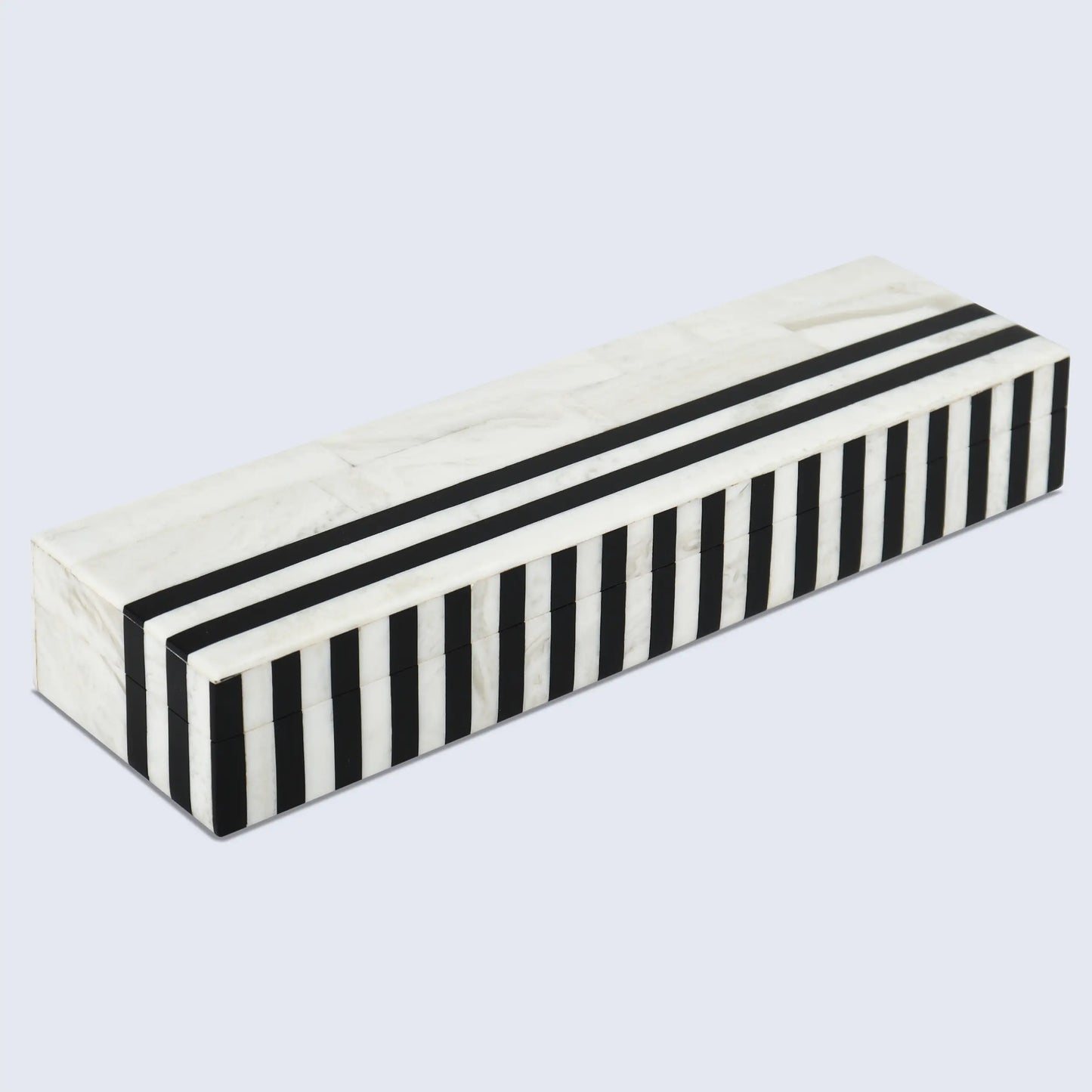 MONO LEAD RESIN INLAY DECORATIVE STORAGE BOX IN 7 SIZES