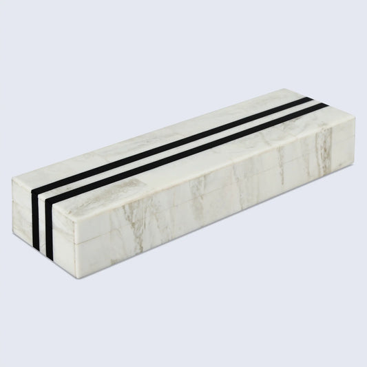 MONO SPRINT RESIN INLAY DECORATIVE STORAGE BOX IN 7 SIZES