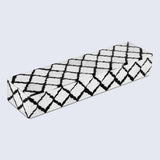 MOROCCAN BONE & RESIN INLAY DECORATIVE STORAGE BOX IN 9 SIZES, BLACK & WHITE