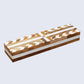 PATISSERIE ADORN RESIN & WOOD INLAY DECORATIVE STORAGE BOX