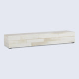 DECORATIVE STORAGE BOX PLAIN WHITE BONE INLAY IN 8 SIZES