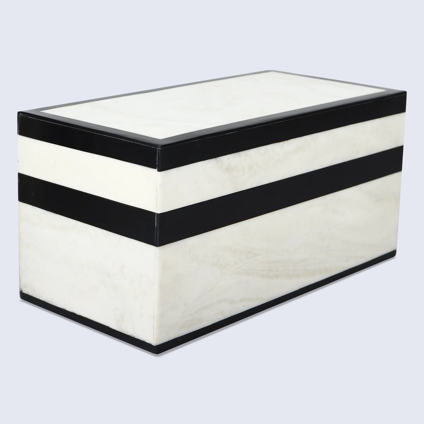 MONO COURT RESIN INLAY DECORATIVE STORAGE BOX IN 7 SIZES
