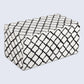 MOROCCAN BONE & RESIN INLAY DECORATIVE STORAGE BOX IN 9 SIZES, BLACK & WHITE