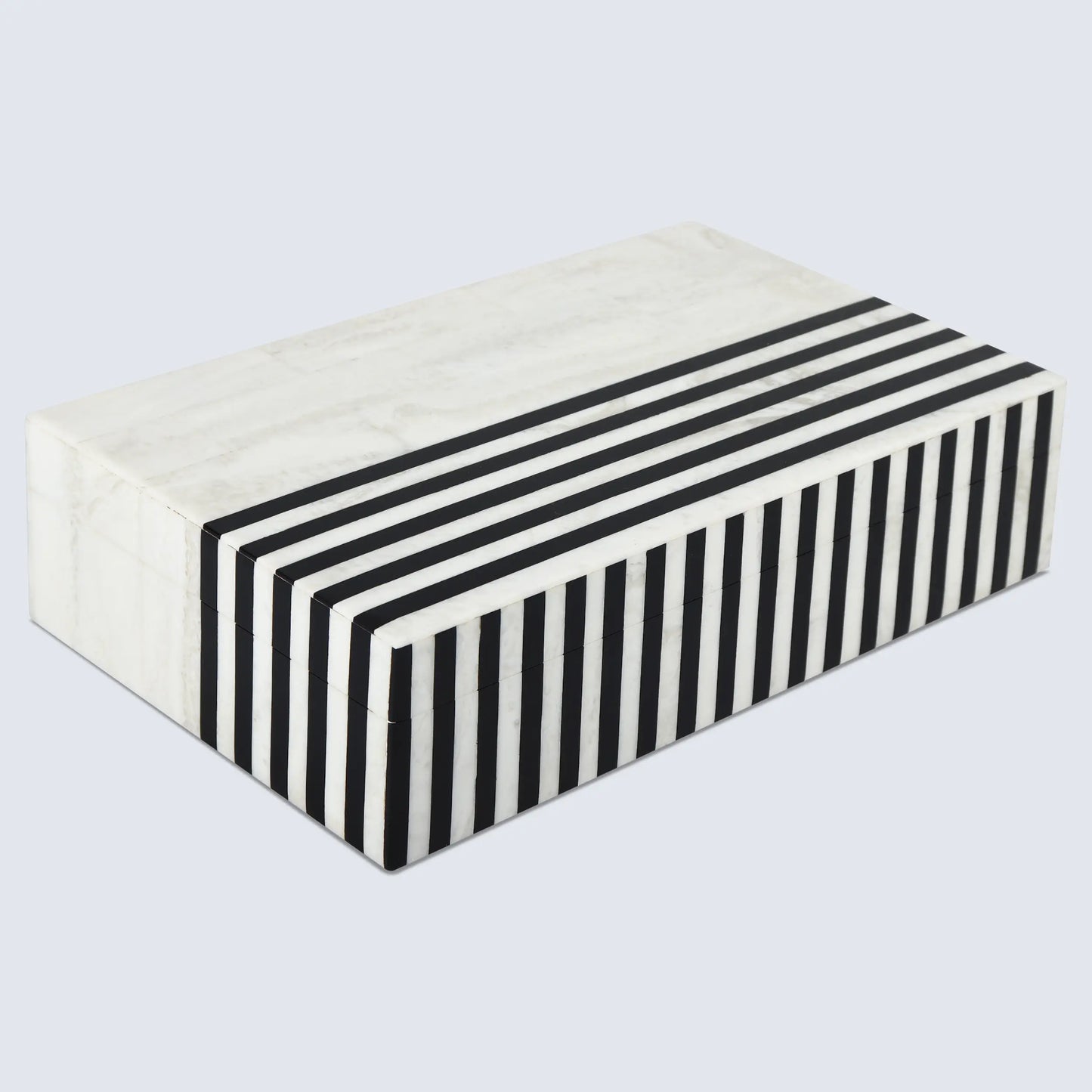 MONO LEAD RESIN INLAY DECORATIVE STORAGE BOX IN 7 SIZES
