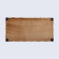 CHEVRON BONE INLAY DECORATIVE STORAGE BOX IN 6 SIZES, BROWN & WHITE
